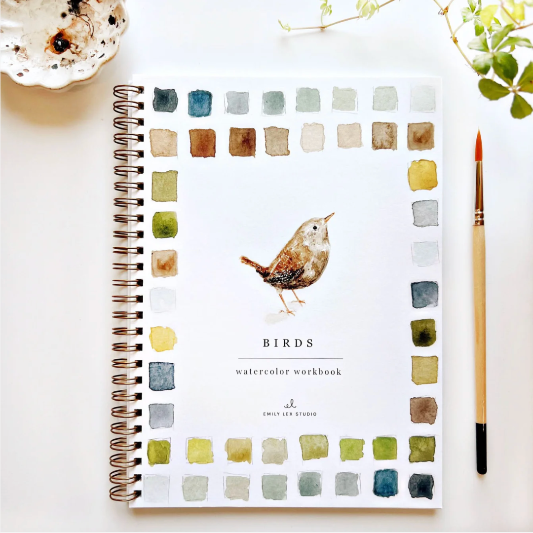Watercolor Workbook For Adults & Kids