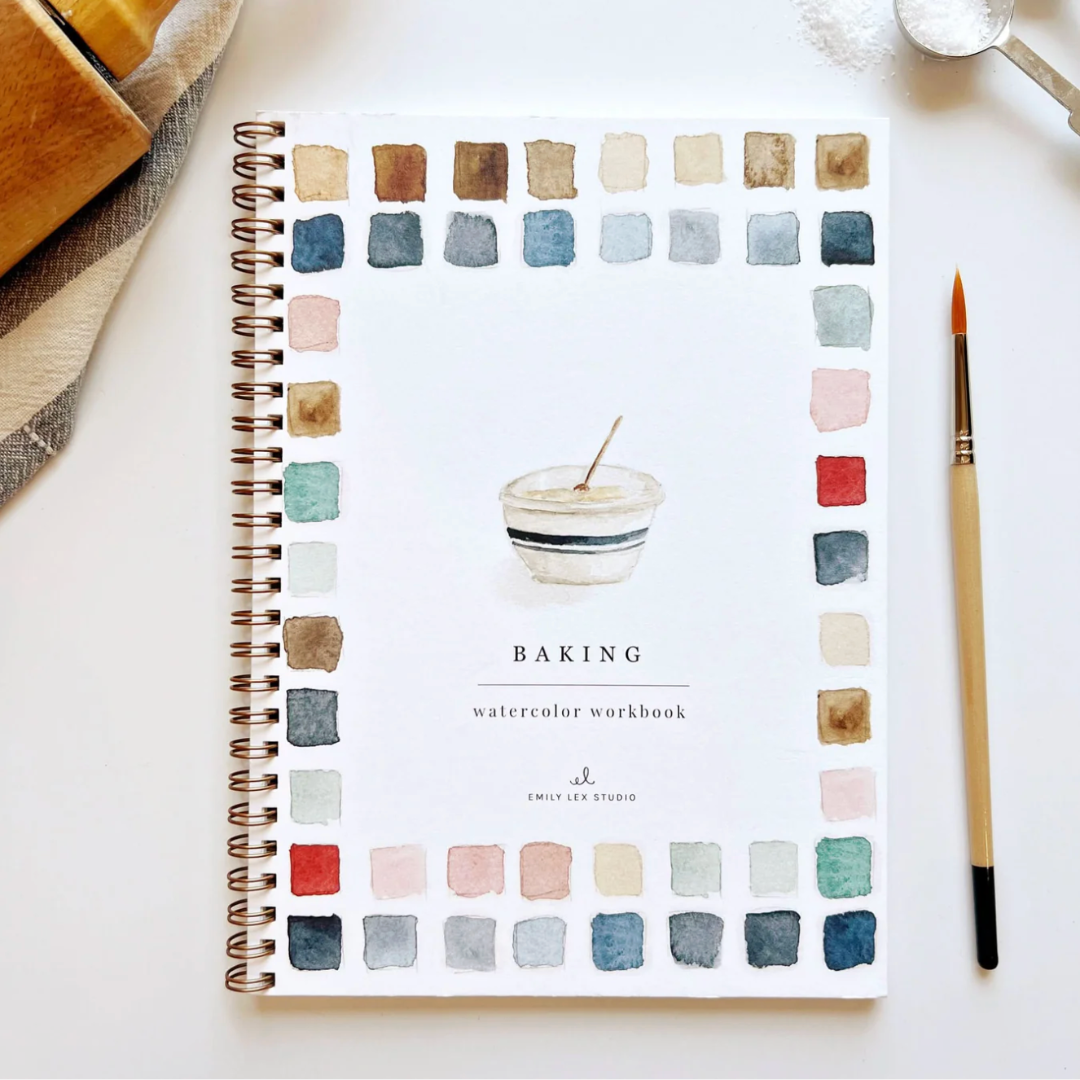 Watercolor Workbook For Adults & Kids