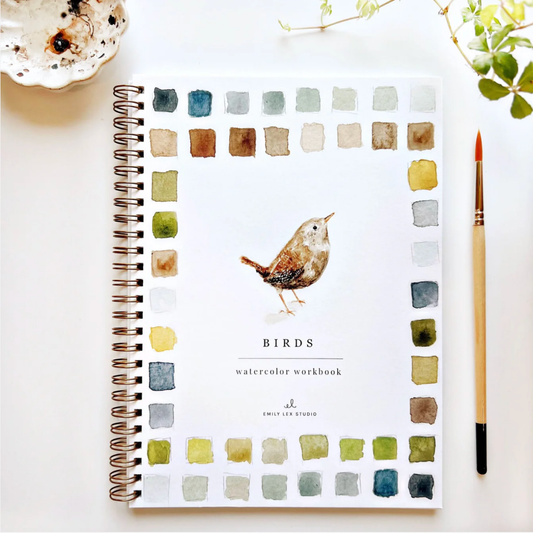 Watercolor Workbook For Adults & Kids